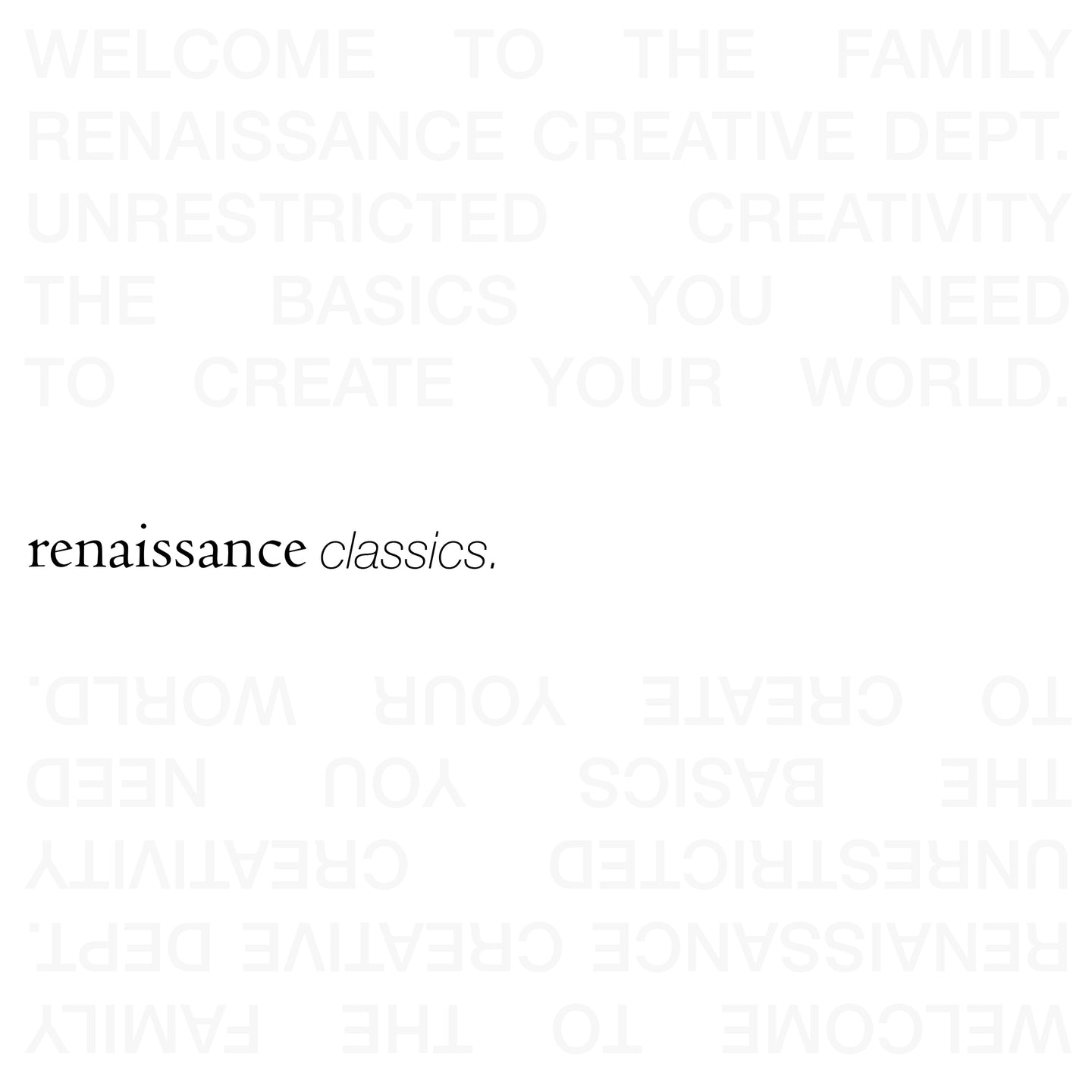 renaissance classics